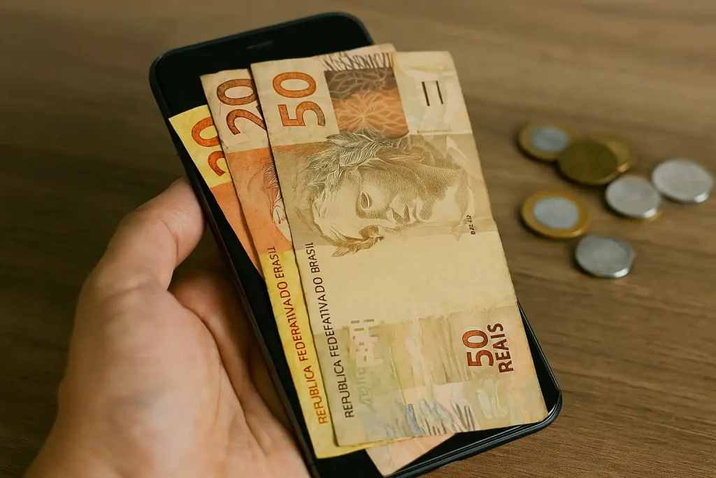 empréstimo com garantia de celular